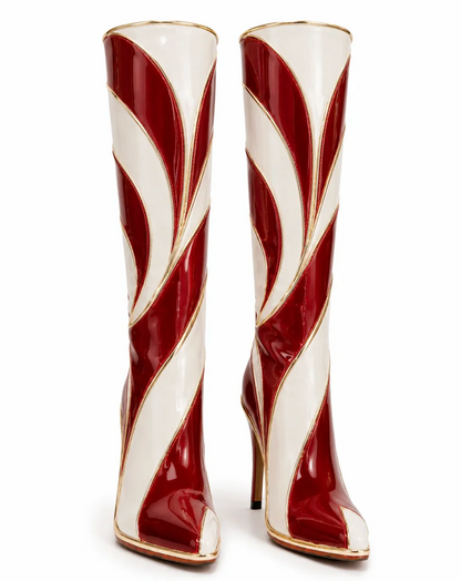 Candy cane heels