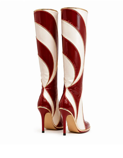 Candy cane heels